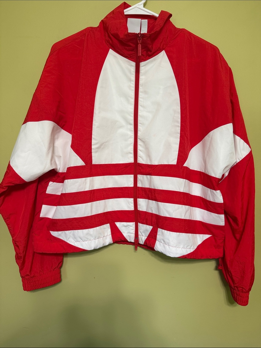Adidas Cropped Zip Jacket